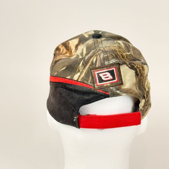 Chase Authentics Nascar Dale Earnhardt Jr 8 Camo Flame Hat Adjustable - Picture 5 of 9